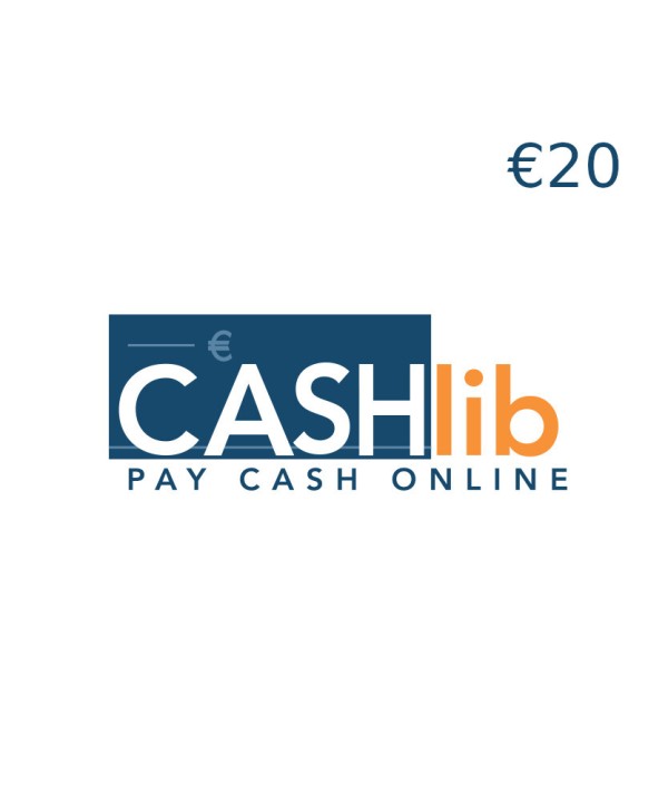 CASHlib €20 Prepaid Card Key EUROPE